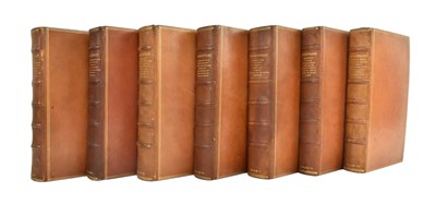 Lot 75 - NONESUCH PRESS. 1929-1933 WORKS OF SHAKESPEARE SEVEN VOLUMES IN PUBLISHER'S LEATHER