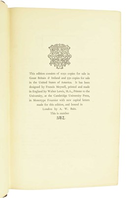 Lot 75 - NONESUCH PRESS. 1929-1933 WORKS OF SHAKESPEARE SEVEN VOLUMES IN PUBLISHER'S LEATHER