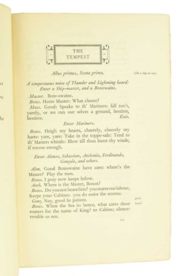Lot 75 - NONESUCH PRESS. 1929-1933 WORKS OF SHAKESPEARE SEVEN VOLUMES IN PUBLISHER'S LEATHER
