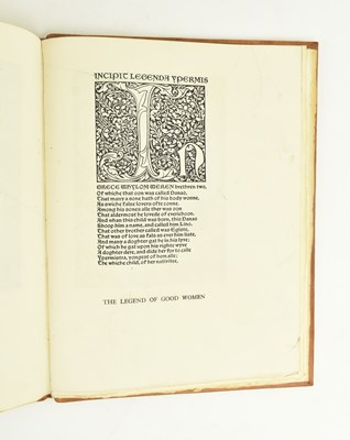 Lot 30 - KELMSCOTT PRESS INTEREST. 1934 A NOTE BY WILLIAM MORRIS ON HIS AIMS, SECOND PRINTING SPECIAL EDITION