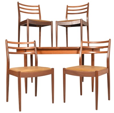 Lot 313 - G PLAN - FRESCO RANGE - MID CENTURY TEAK DINING TABLE AND CHAIRS