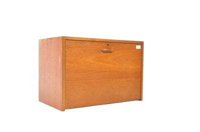 Lot 613 - BRITISH MODERN DESIGN - MID CENTURY TEAK MODULAR WALL UNIT