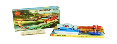 Lot 5 - DIECAST - VINTAGE CORGI TOYS GIFT SET NO 31 - RIVIERA