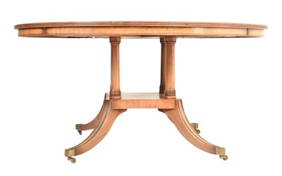 Lot 456 - BEVAN FUNNELL - LARGE 20TH CENTURY REGENCY REVIVAL DINING TABLE