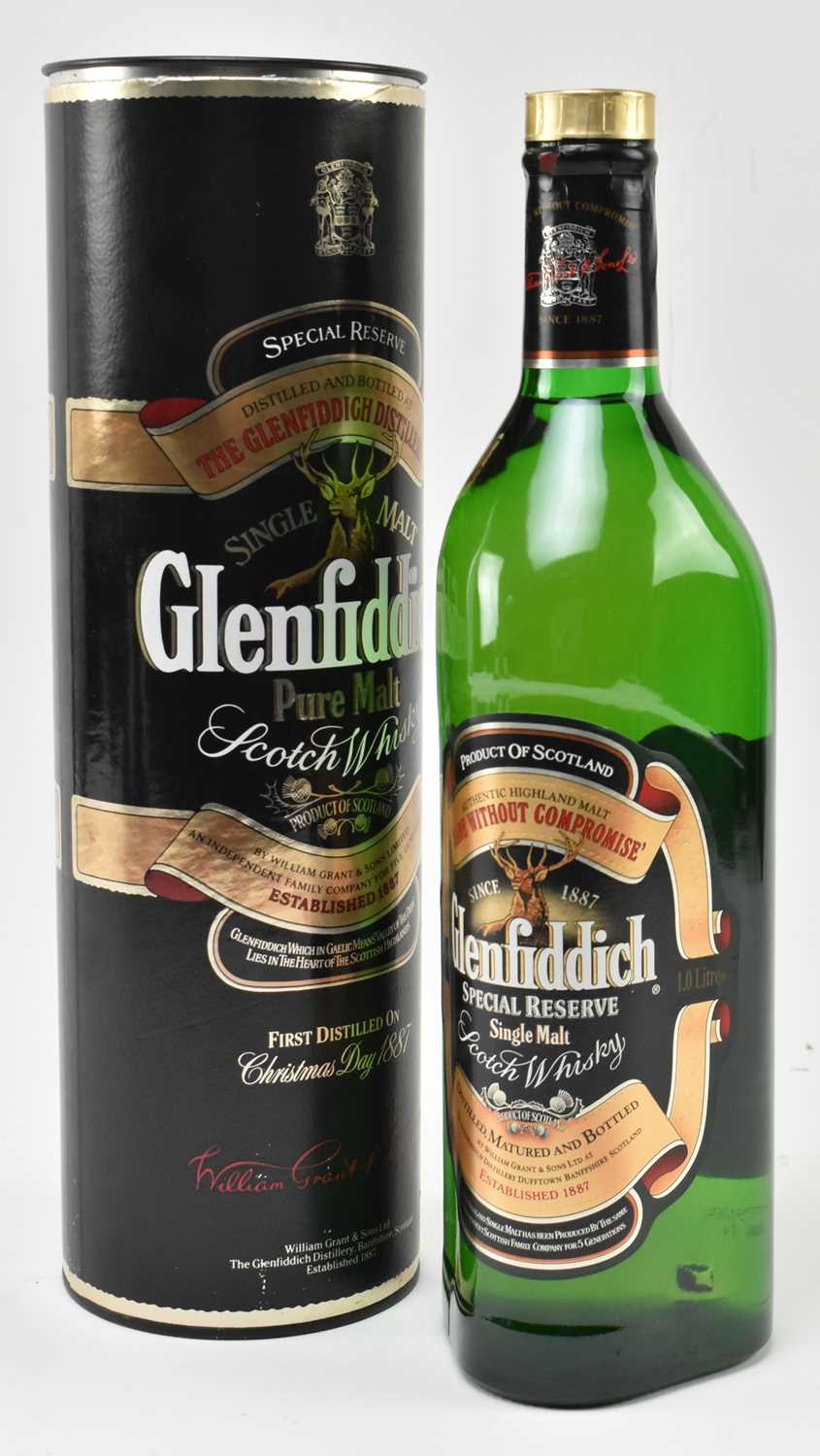 Lot 202 - GLENFIDDICH SPECIAL RESERVE SCOTCH WHISKY BOTTLE