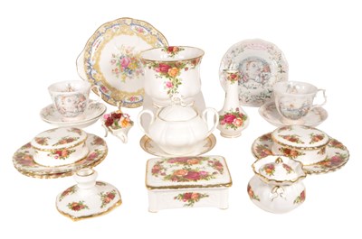 Lot 501 - ROYAL ALBERT - COLLECTION OF 20TH CENTURY BONE CHINA