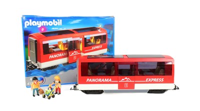 Lot 698 - PLAYMOBIL - BOXED PANORAMA EXPRESS RAIL CAR