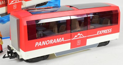 Lot 698 - PLAYMOBIL - BOXED PANORAMA EXPRESS RAIL CAR