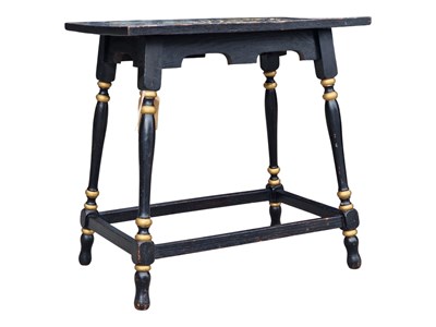 Lot 783 - EARLY 20TH CENTURY AESTHETIC MOVEMENT SIDE TABLE
