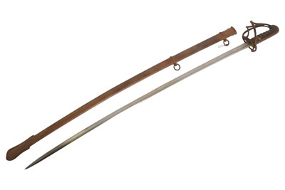 Lot 23 - 19TH CENTURY 1821 PATTERN BELGAL LIGHT CAVALRY SWORD