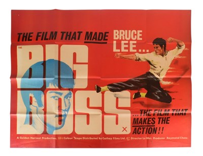 Lot 15 - THE BIG BOSS (1971) - MARTIAL ARTS - ORIGINAL QUAD POSTER