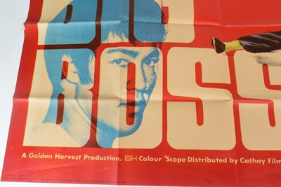 Lot 15 - THE BIG BOSS (1971) - MARTIAL ARTS - ORIGINAL QUAD POSTER