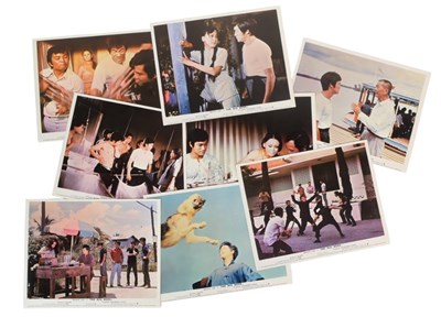 Lot 62 - THE BIG BOSS (1971) - MARTIAL ARTS - ORIGINAL LOBBY CARD SET