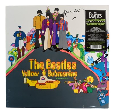 Lot 102 - PAUL MCCARTNEY - THE BEATLES - YELLOW SUBMARINE - SIGNED LP