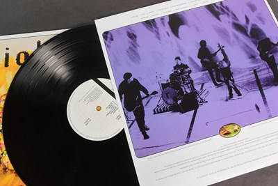 Lot 114 - RADIOHEAD (BAND) - DUAL SIGNED PABLO HONEY LP - BECKETT AUTHENTICATION