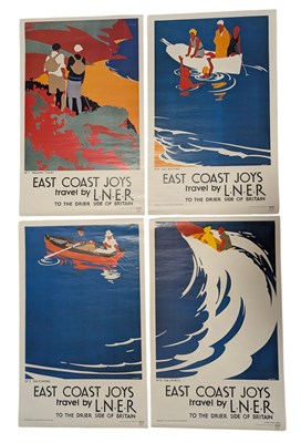 Lot 76 - AFTER THOMAS PURVIS - FOUR NATIONAL RAILWAY MUSEUM POSTERS