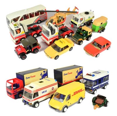 Lot 695 - PLAYMOBIL - COLLECTION OF ASSORTED PLAYMOBIL VEHICLES