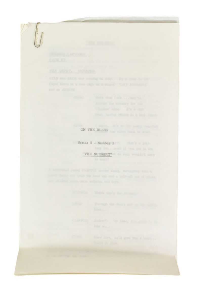 Lot 95 - THE RONALD WOLFE COLLECTION – ON THE BUSES