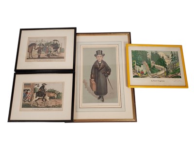 Lot 719 - COLLECTION OF FOUR 19TH CENTURY ENGRAVINGS