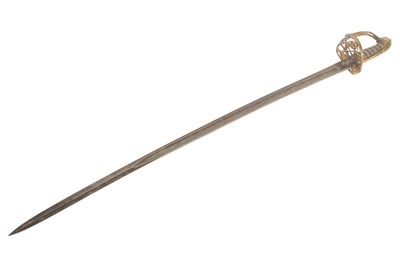 Lot 135 - 19TH CENTURY VICTORIAN STAFF OFFICERS SWORD