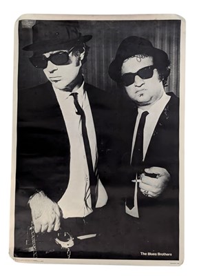 Lot 63 - BLUES BROTHERS - VINTAGE LATE 20TH CENTURY ITALIAN ADVERTISEMENT POSTER