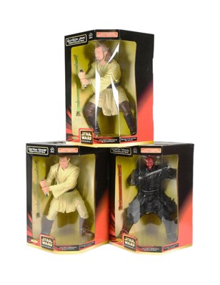 Lot 92 - STAR WARS - FULL SET OF 'MEGA-COLLECTIBLE' ACTION FIGURES