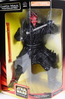 Lot 92 - STAR WARS - FULL SET OF 'MEGA-COLLECTIBLE' ACTION FIGURES