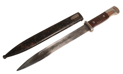 Lot 195 - WWII SECOND WORLD WAR SS PANZER DIVISION BAYONET