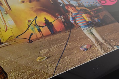 Lot 150 - TRAVIS SCOTT (RAPPER) - ASTRO WORLD - SIGNED VINYL DISPLAY