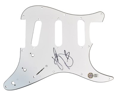 Lot 161 - KATY PERRY - SIGNED GUITAR SCRATCH PLATE - AFTAL