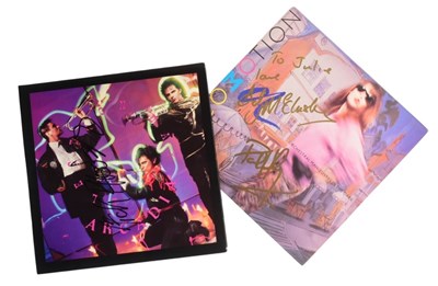 Lot 153 - 1980S MUSIC - ORCHESTRAL MANOEUVRES & ARCADIA - SIGNED 7" SINGLES