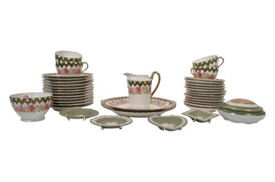 Lot 22 - BEYER & BOCK - 20TH CENTURY PORCELAIN TEA SERVICE AND MORE