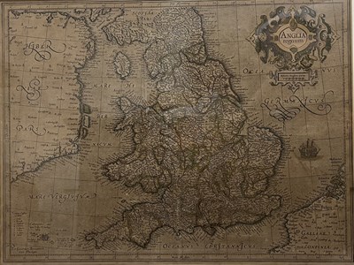 Lot 273 - BRITISH ISLES. MERCATOR (GERARD & HODIUS HENRICUS) - ANGLIA REGNUM MAP