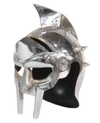 Lot 122 - REENACTMENT ROMAN GLADIATOR SPIKED HELMET