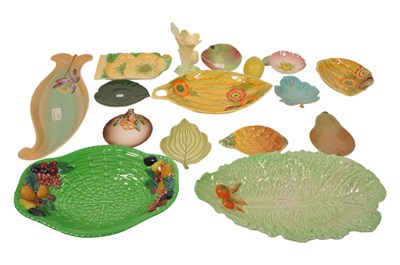Lot 10 - CARLTON WARE - COLLECTION OF MID CENTURY NOVELTY CERAMIC DISHES