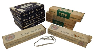 Lot 147 - TOBACCIANA. COLLECTION OF VINTAGE 20TH CENTURY PACKAGED CIGARETTES