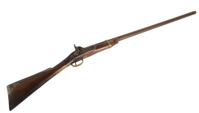 Lot 102 - 19TH CENTURY VICTORIAN ENFIELD PERCUSSION CAP MUSKET RIFLE