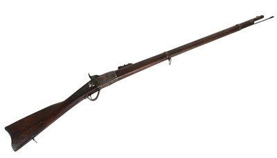 Lot 20 - 19TH CENTURY AMERICAN CIVIL WAR PEABODY RIFLE