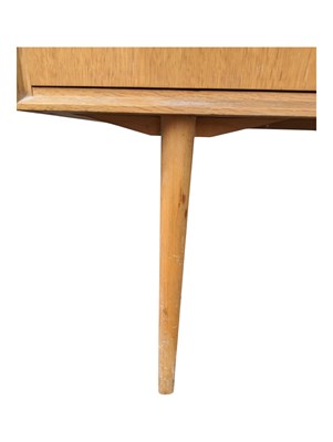 Lot 802 - MEREDEW FURNITURE - BRITISH MID CENTURY OAK SIDEBOARD