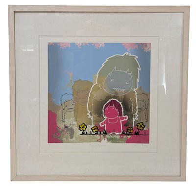 Lot 42 - TOM LEWIS (BRITISH B. 1979) - MAGAN SAVES THE MONSTERS