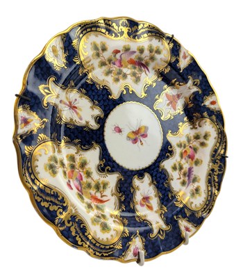 Lot 127 - ROYAL WORCESTER - 1908 EDWARDIAN GRAINGER PORCELAIN CABINET PLATE