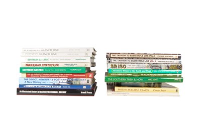 Lot 241 - COLLECTION OF 20TH CENTURY TRAIN RELATED BOOKS