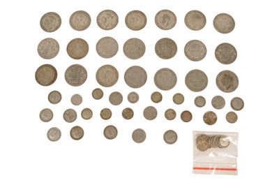 Lot 540 - COLLECTION OF 19TH & 20TH CENTURY BRITISH SILVER COINS