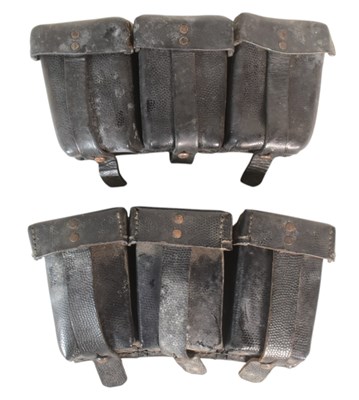 Lot 271 - WWII SECOND WORLD WAR GERMAN K98 AMMUNITION POUCH