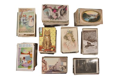Lot 543 - LARGE COLLECTION OF UK & FOREIGN TOPOGRAPHICAL POSRTCARDS