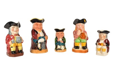 Lot 42 - COLLECTION OF VINTAGE 20TH CENTURY CHARACTER / TOBY JUGS