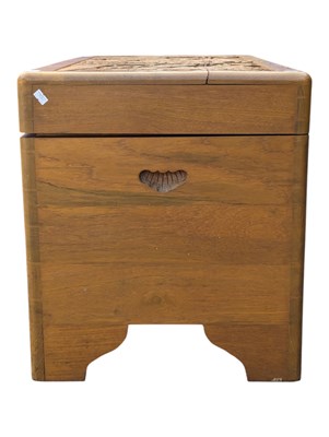 Lot 842 - MID CENTURY CHINESE CAMPHOR WOOD BLANKET BOX