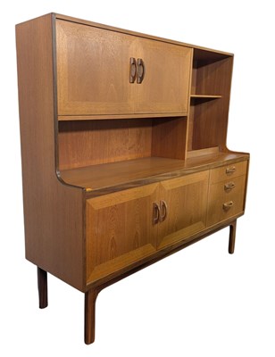 Lot 217 - G PLAN - SIENNA RANGE - RETRO TEAK HIGHBOARD / SIDEBOARD