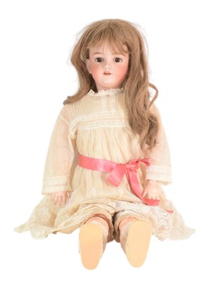 Lot 25 - DOLLS - GERMAN SIMON & HALBIG BISQUE DOLL