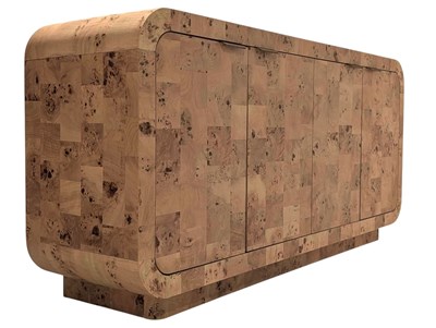 Lot 25 - SWEETPEA & WILLOW - HIGH END DESIGN BIRDSEYE MAPLE SIDEBOARD